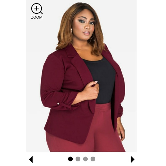 Ashley Stewart Jackets & Blazers - 3/4 Sleeve Ponte blazer